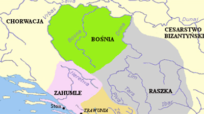 First information about Bosnia in the Middle Ages