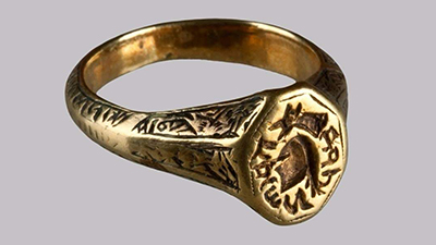 Zlatni pečatni prsten Radoja Radosalića
