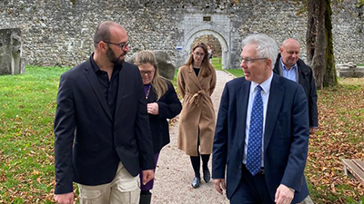 Ambassador Michael Murphy’s visit to the Museum of the Bosnian Kingdom