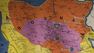 Proširenje teritorija bosanske države početkom 14. stoljeća
